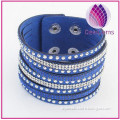 Punk style PU multilayer bracelet for men and women